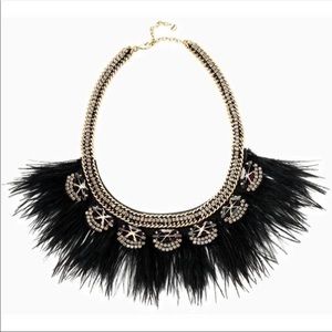 Stella & Dot Harper Feather Necklace